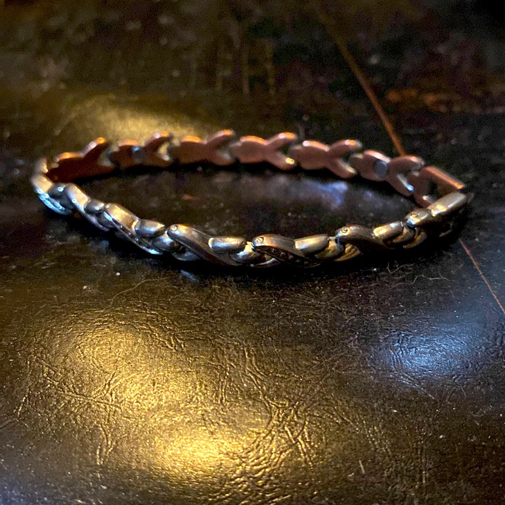 Stainless Steel & Copper Bracelet for Women